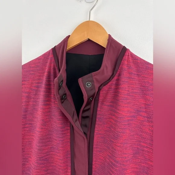 LULULEMON Cocoon Car Coat Berry size XS - Picture 10 of 11